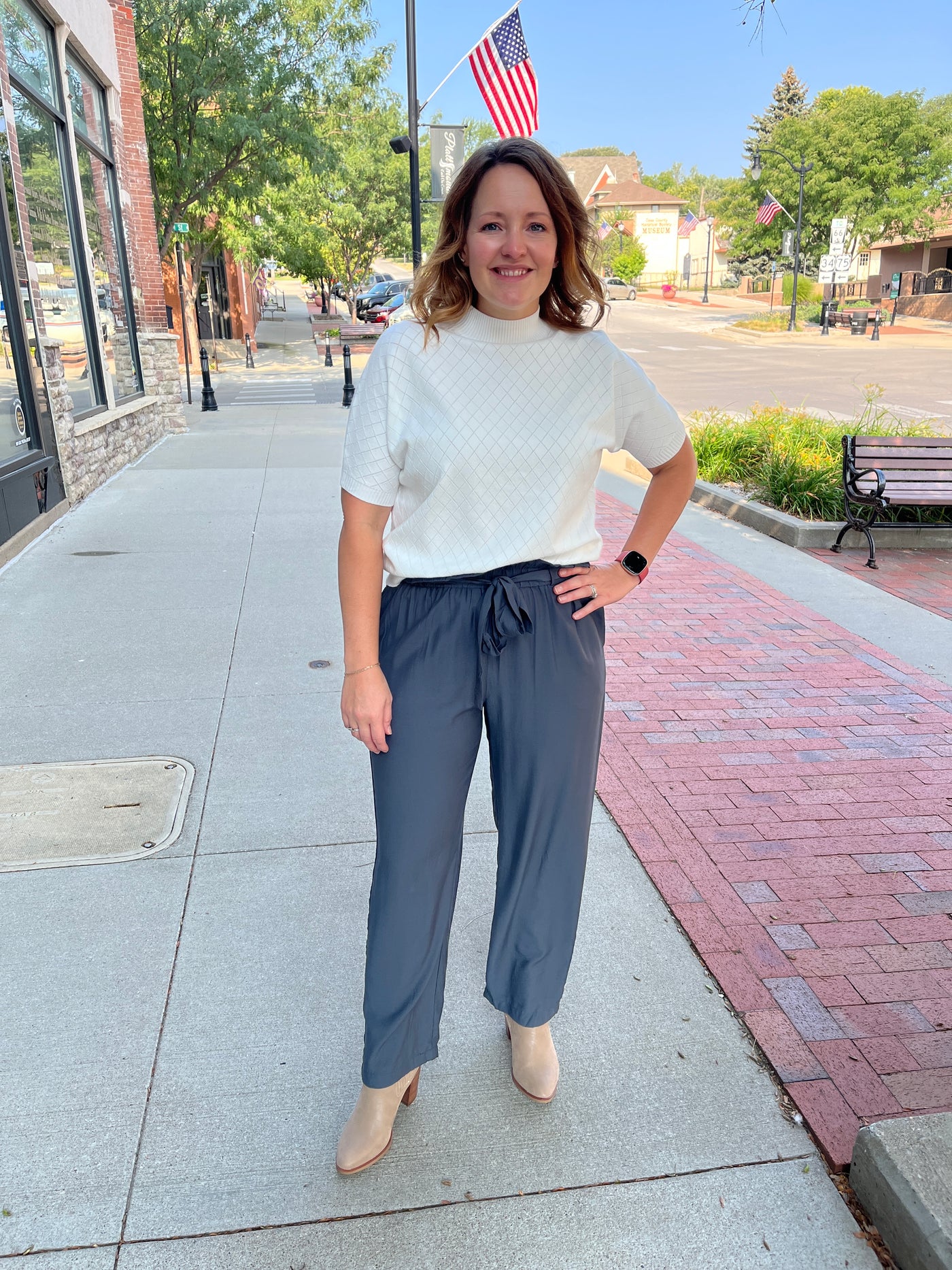 Paper Bag Titanium Pants
