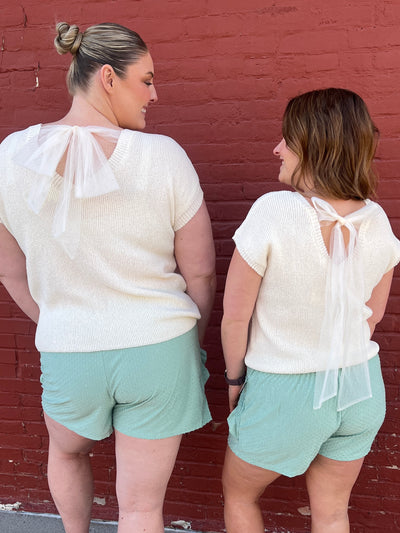 Bow Tie Back Top