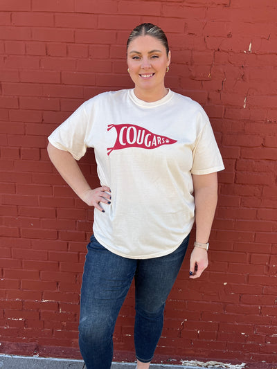 Cougars Pennant Tee