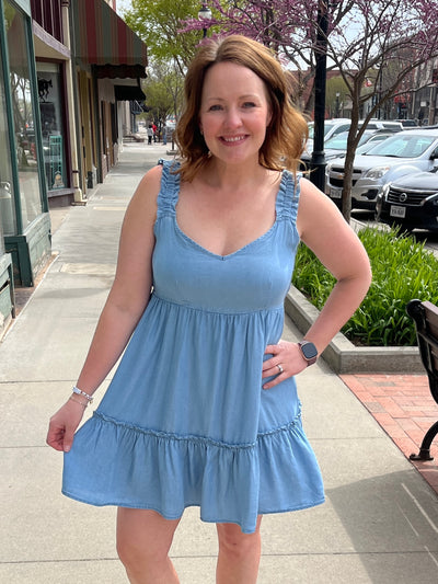 Chambray Dress