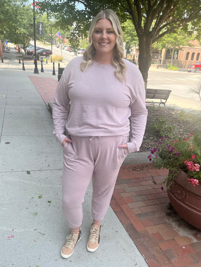 Dusty Pink Crewneck
