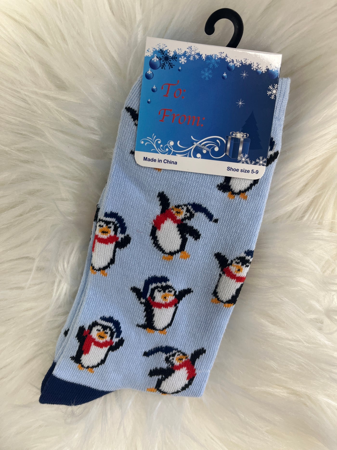 Holiday Socks - Penguin