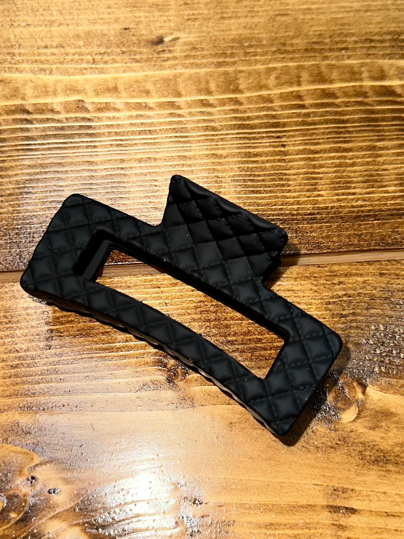 Quilted Claw Clip