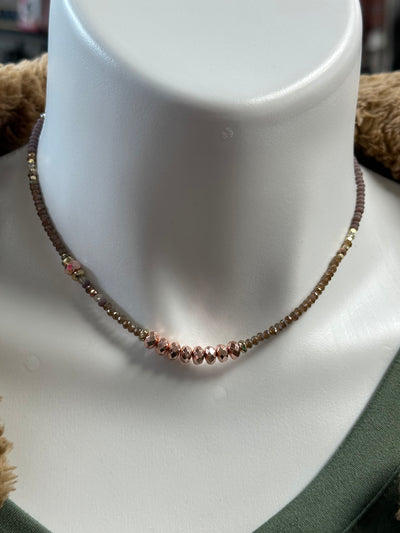 Shiny Beaded Necklace