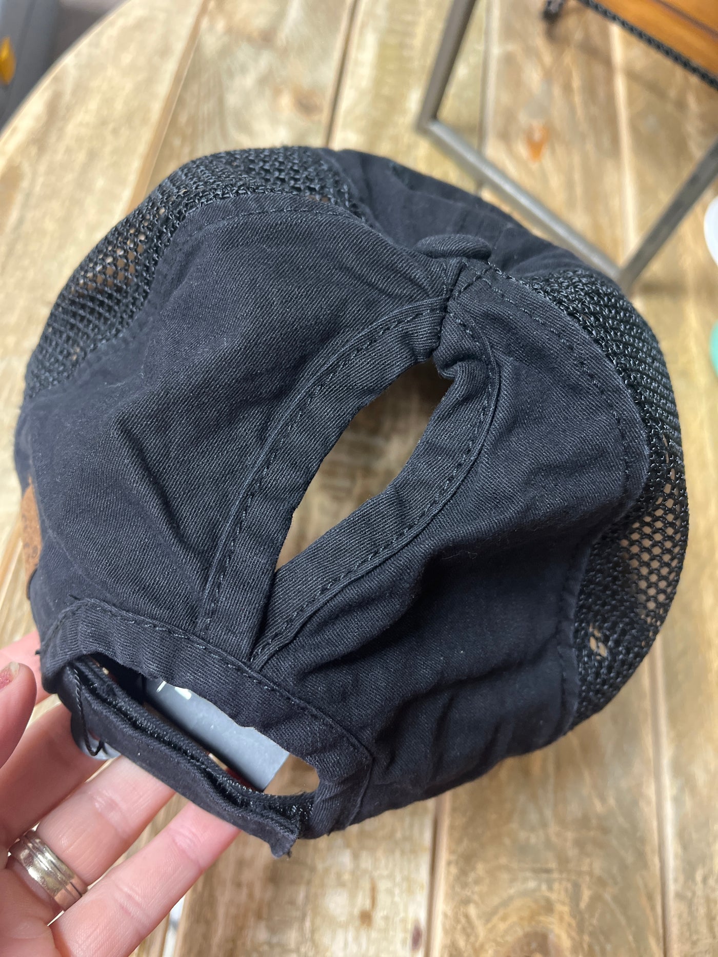 Pumpkin Ball Cap - High Ponytail Style