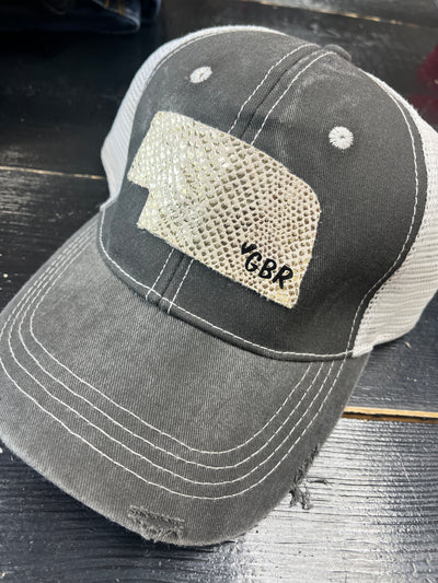 Nebraska Ball Cap - Trucker Style