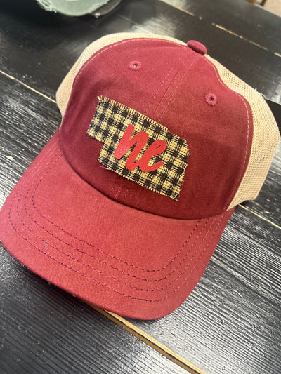 Nebraska Ball Cap - Trucker Style