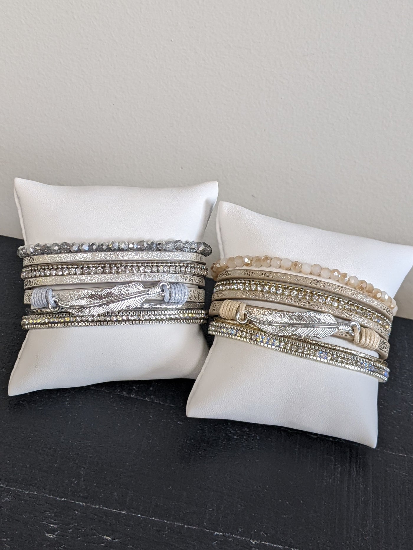 Magnetic Feather Bracelet