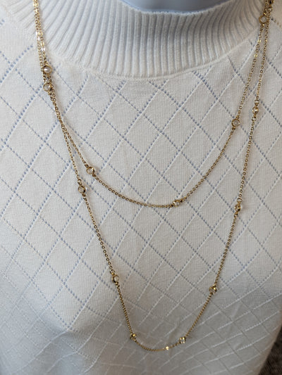 Gold Wrap Necklace