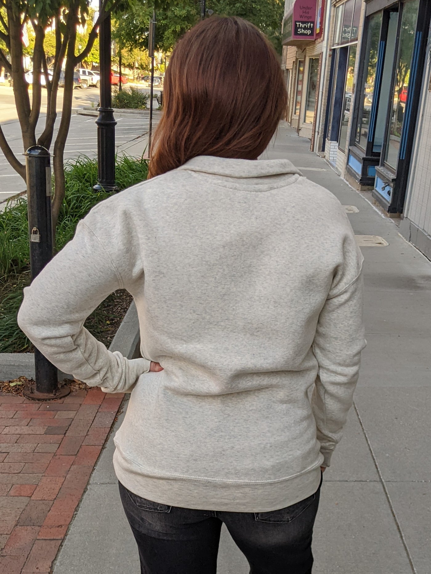 Bonfire Club 1/4 Zip Sweatshirt