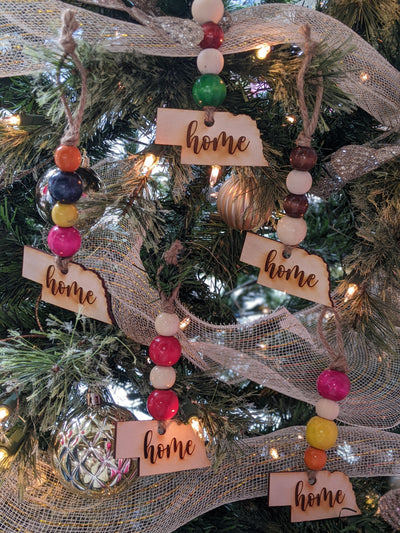 Home Nebraska Ornament