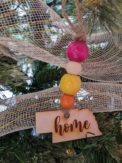 Home Nebraska Ornament