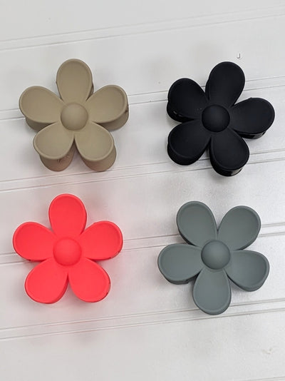 Flower Claw Clip