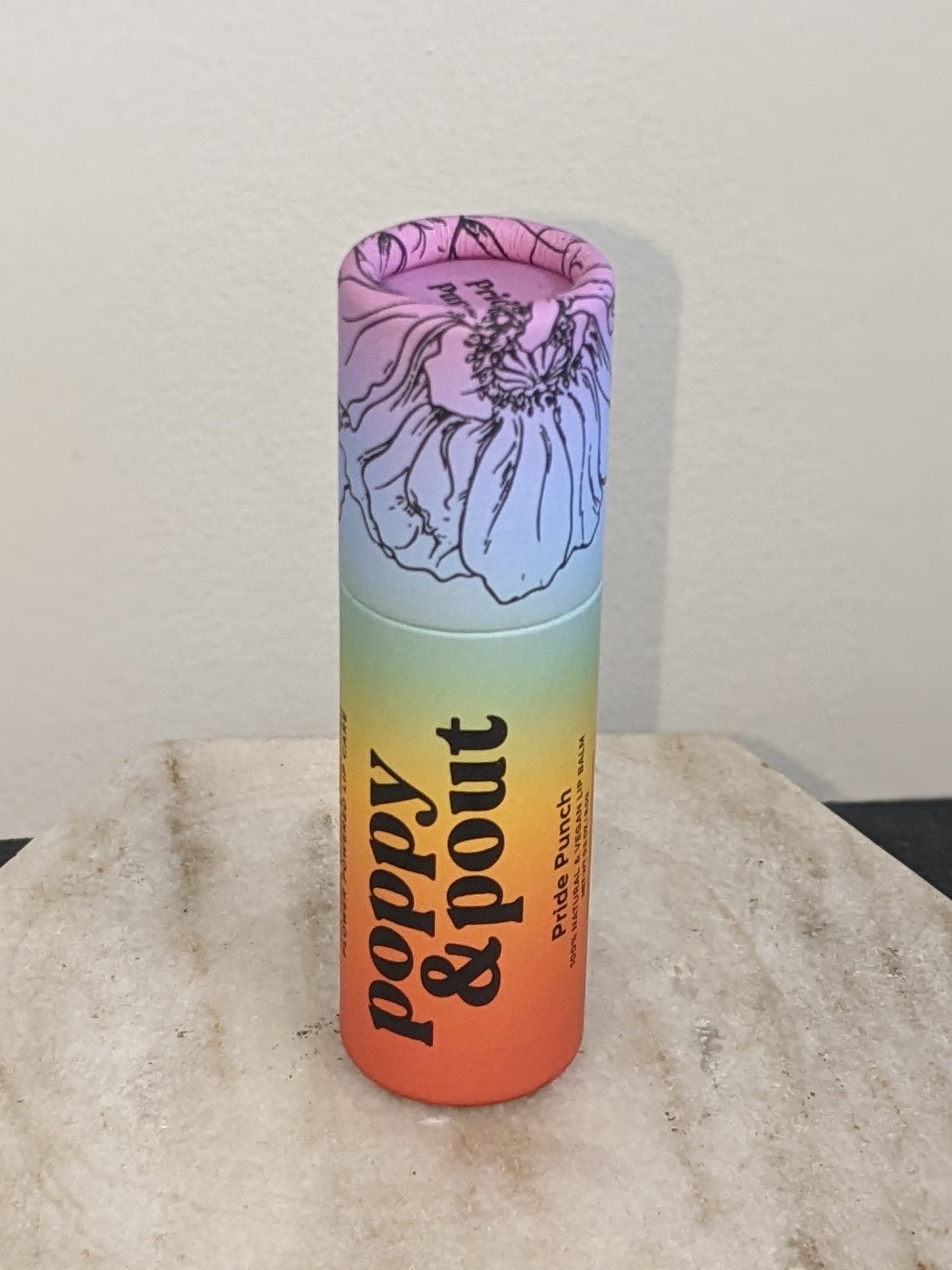 Poppy & Pout Lip Balm - Pride Punch