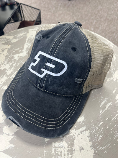 Blue Devils Ball Cap - Trucker Style