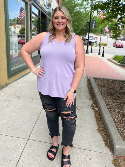 Kat Ribbed Tank