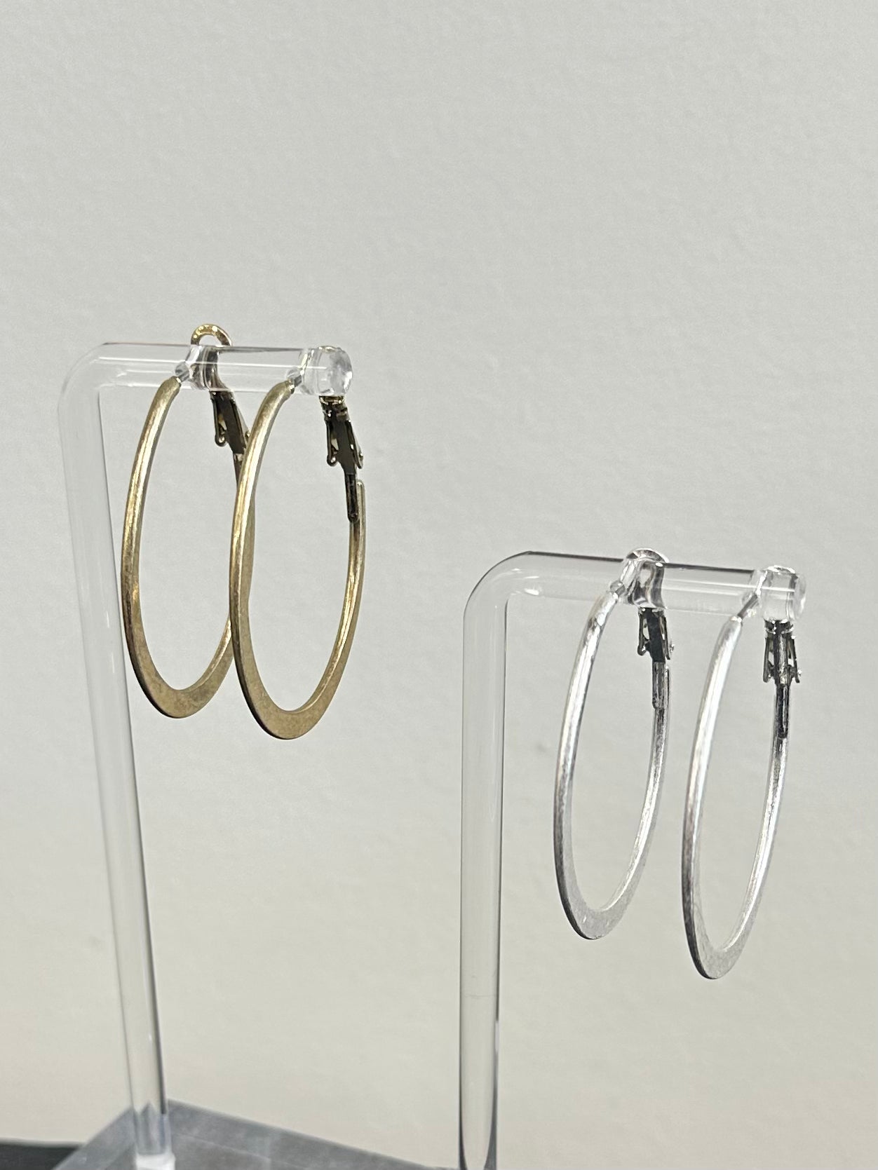Flat Oval Hoops