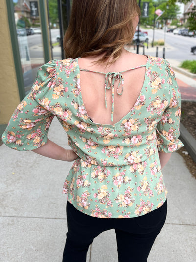 Natalie Floral Blouse