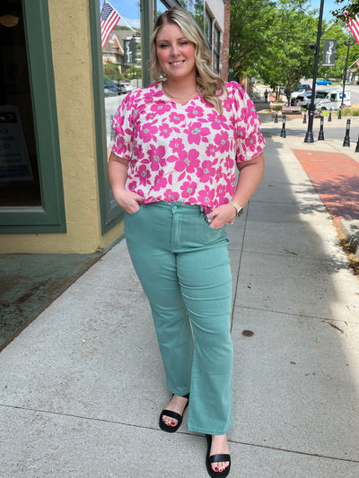 Judy Blue Sea Green Straight