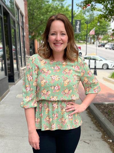 Natalie Floral Blouse