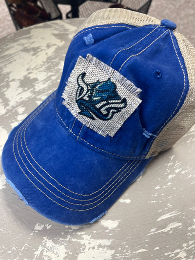 Blue Devils Ball Cap - Ponytail Style