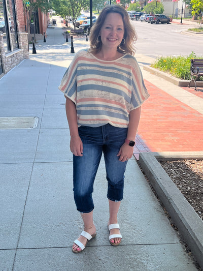 Summer Striped Sweater