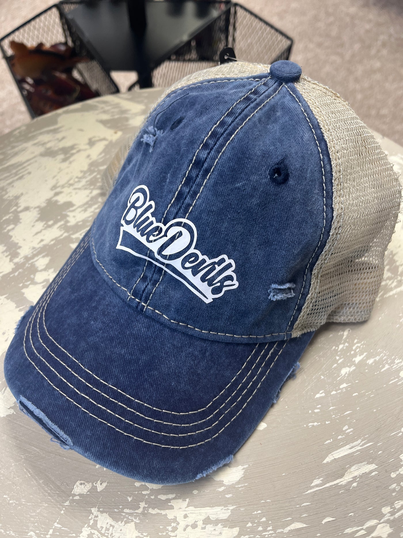 Blue Devils Ball Cap - Trucker Style