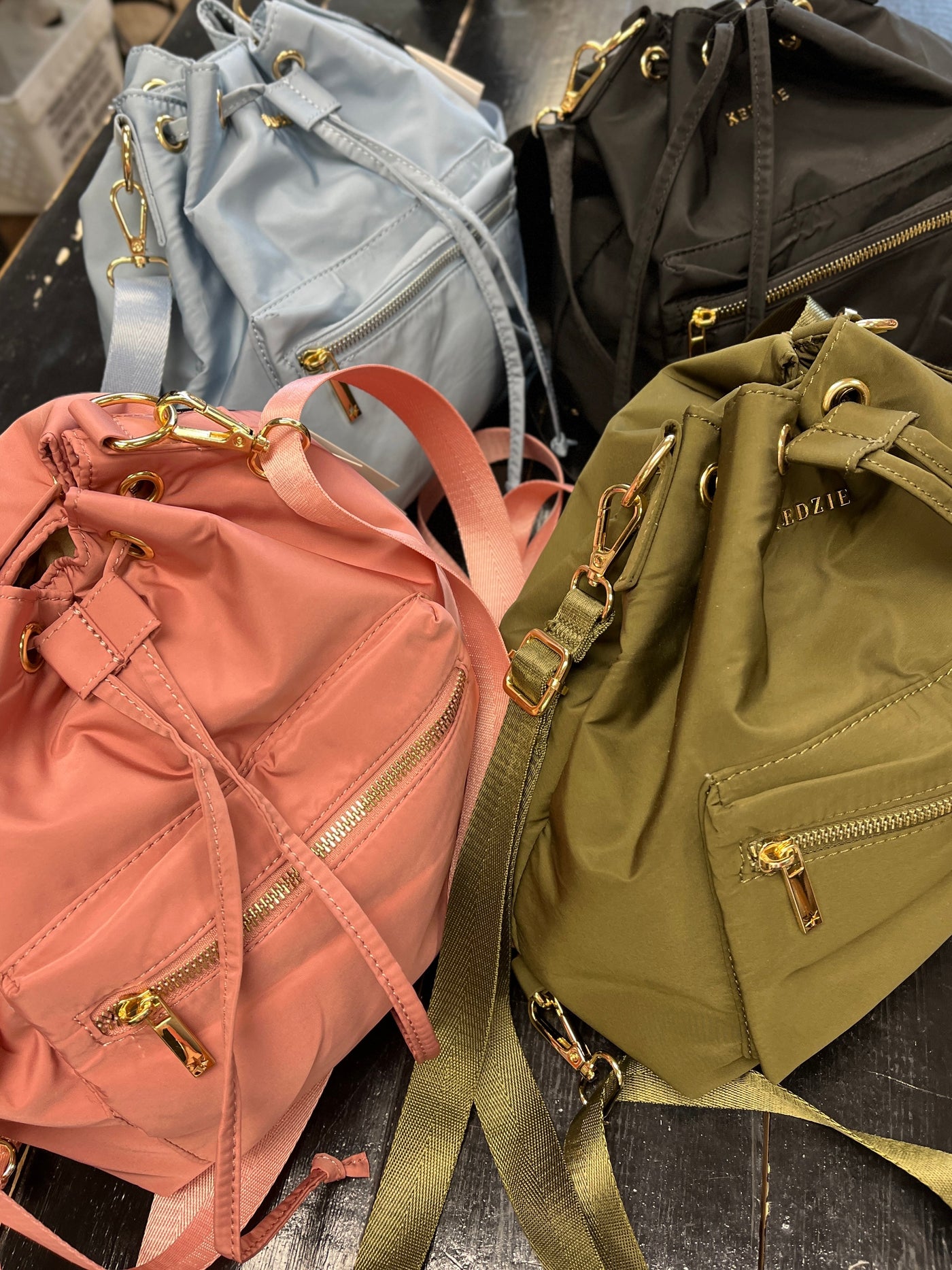 Kedzie Aries Convertible Bucket Bag