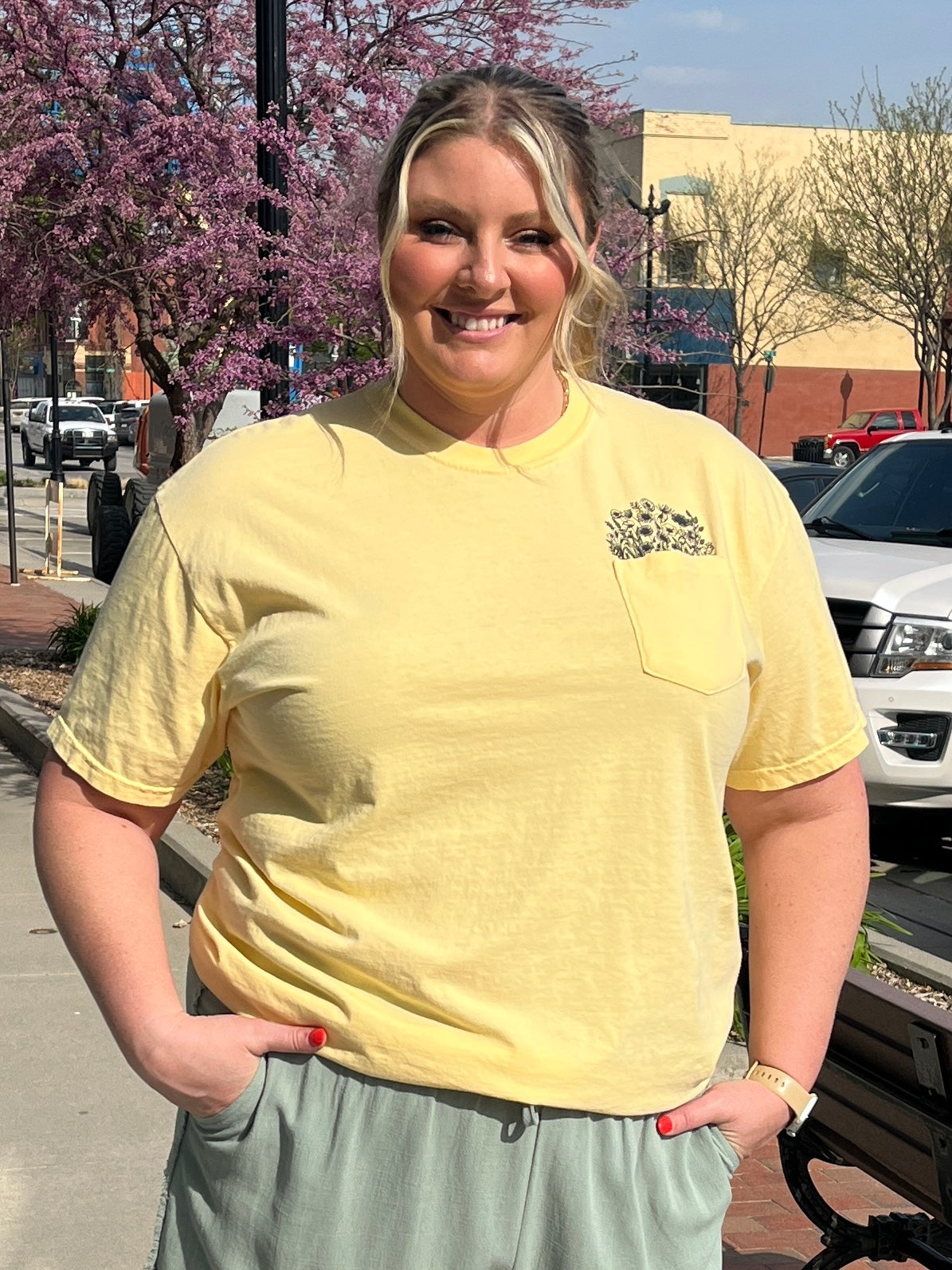 Wildflower Pocket Tee