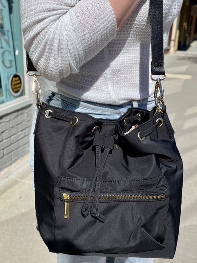 Kedzie 3-Way Aries Convertible Bucket Bag