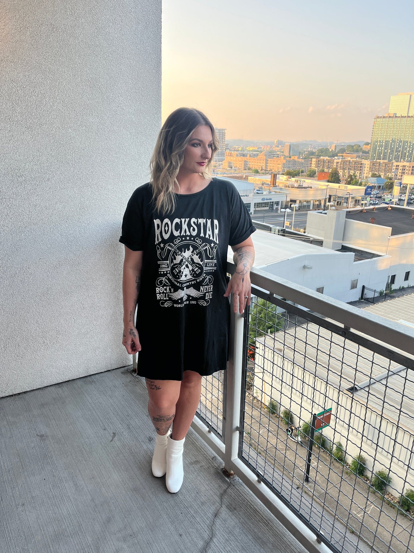 Rockstar T-shirt Dress