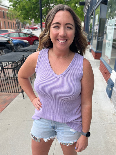 Kat Ribbed Tank