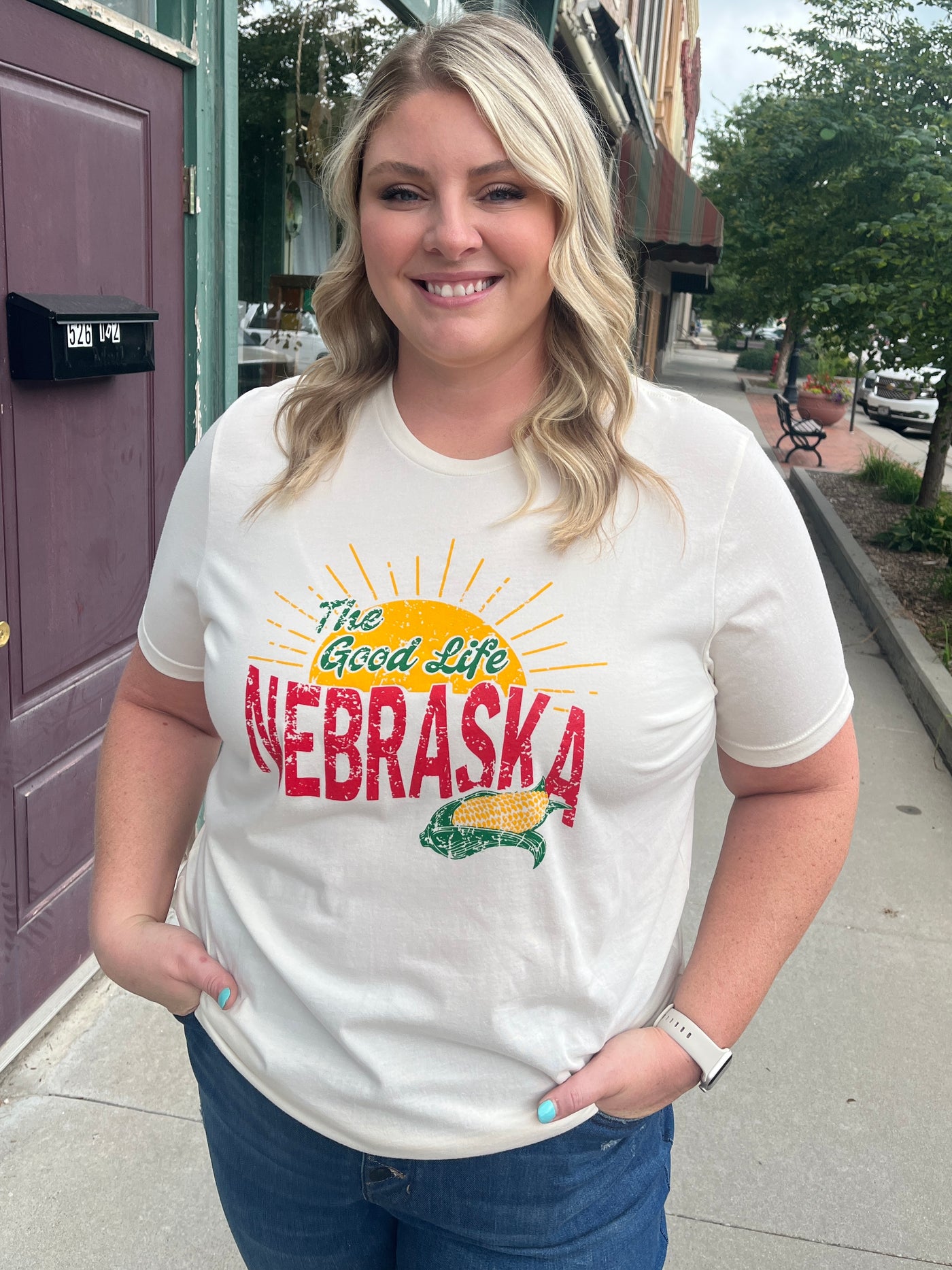 Nebraska The Good Life Tee