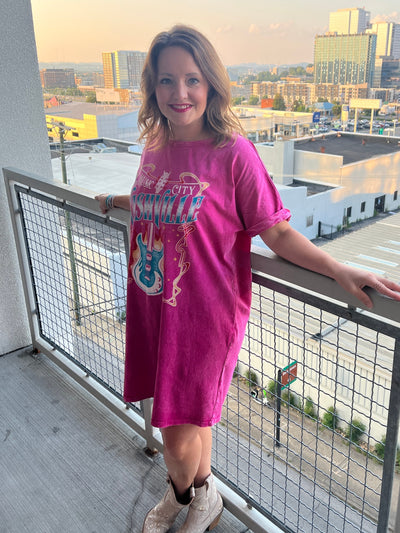 Music City T-shirt Dress