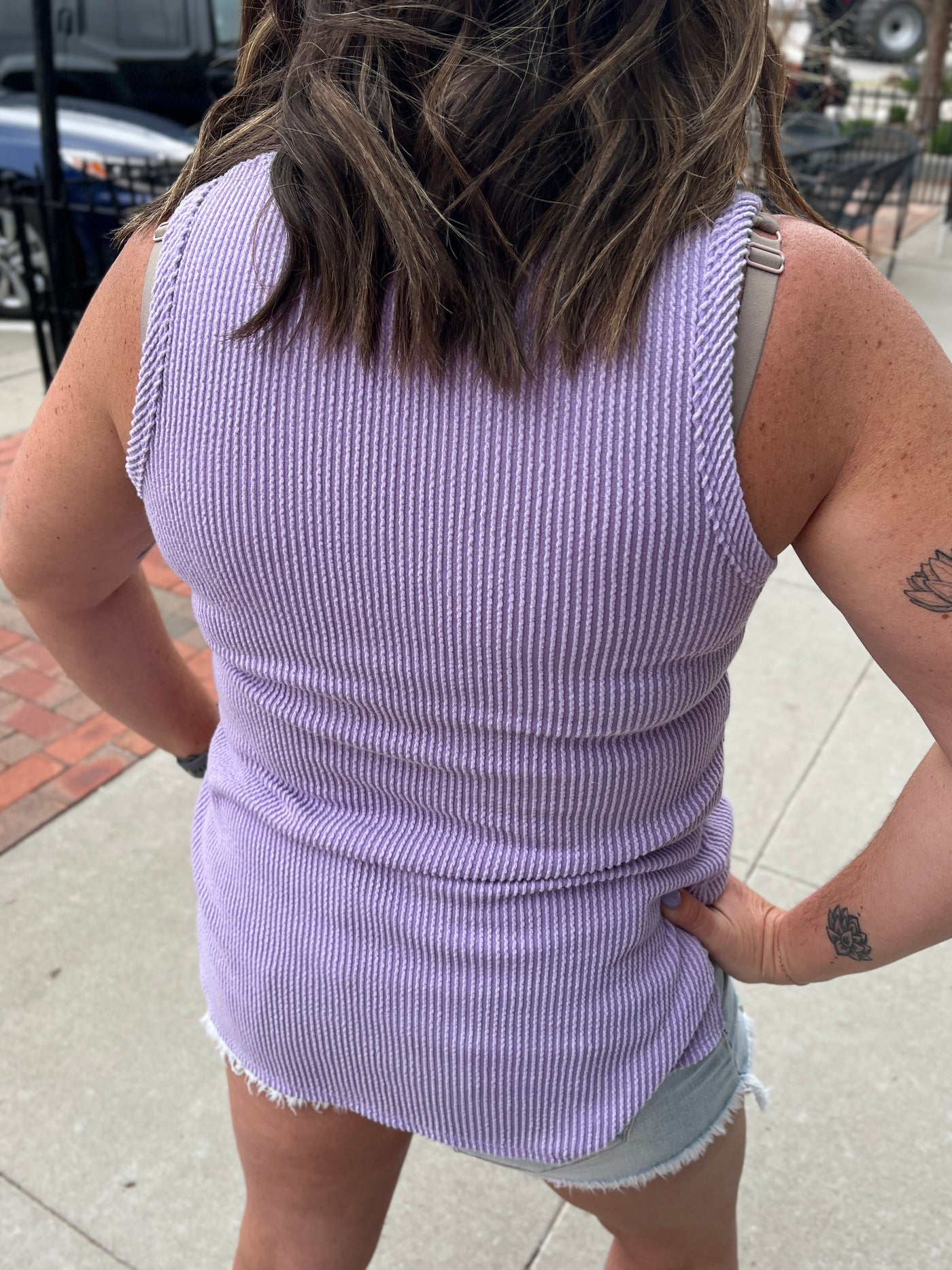 Kat Ribbed Tank
