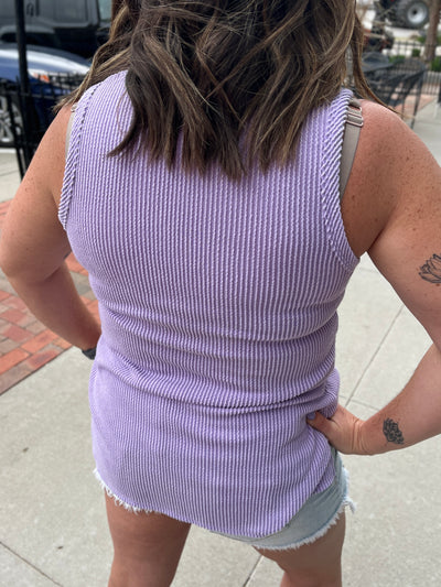 Kat Ribbed Tank
