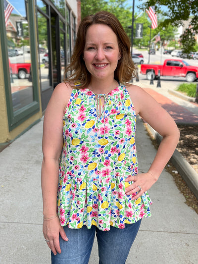 Kali Floral Tank