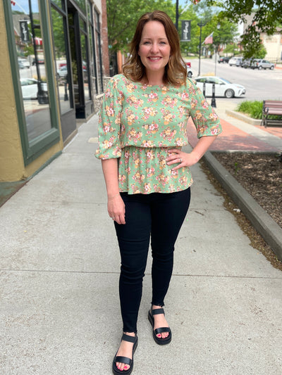 Natalie Floral Blouse