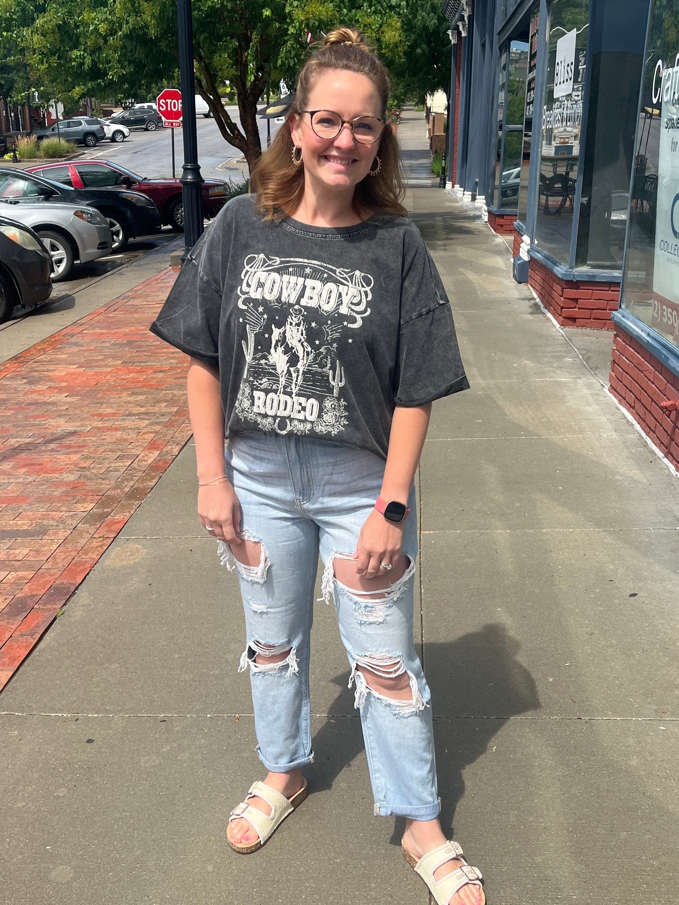Cowboy Grunge Tee