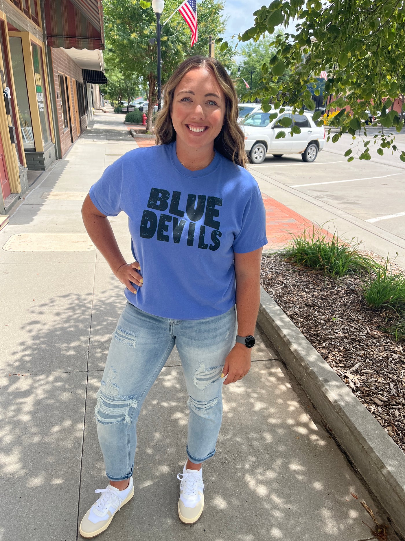 Plattsmouth Blue Devils Tee