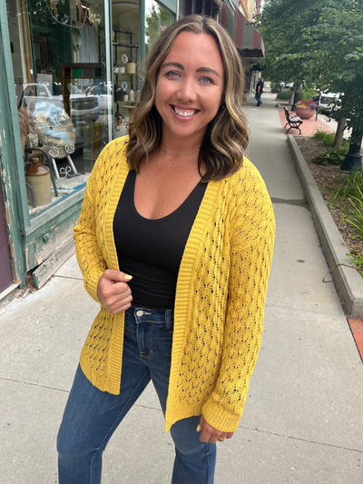 Loose Knit Cardigan