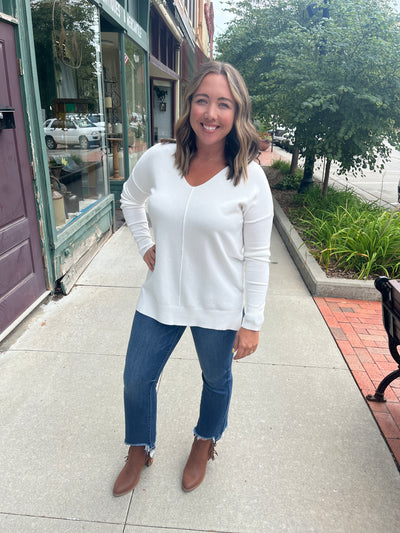 Center Seam Sweater