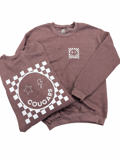 Conestoge Cougars Smile Crewneck Sweatshirt
