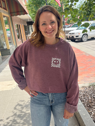 Conestoge Cougars Smile Crewneck Sweatshirt