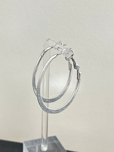 Flat Oval Hoops