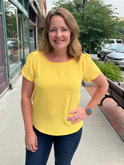Tulip Sleeve Blouse