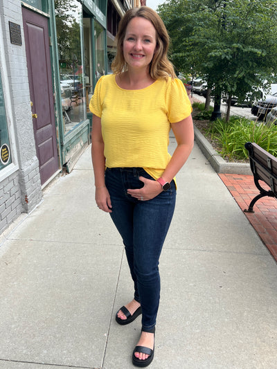 Tulip Sleeve Blouse