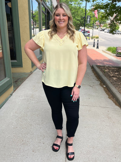 Lace Edge Blouse