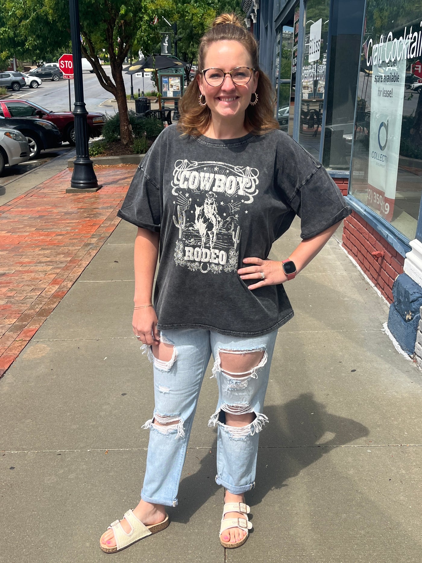Cowboy Grunge Tee