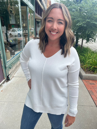 Center Seam Sweater